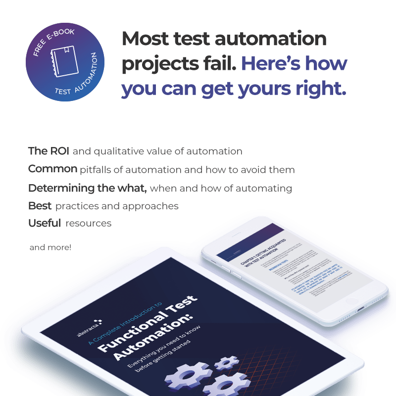 Read our functional test automation ebook